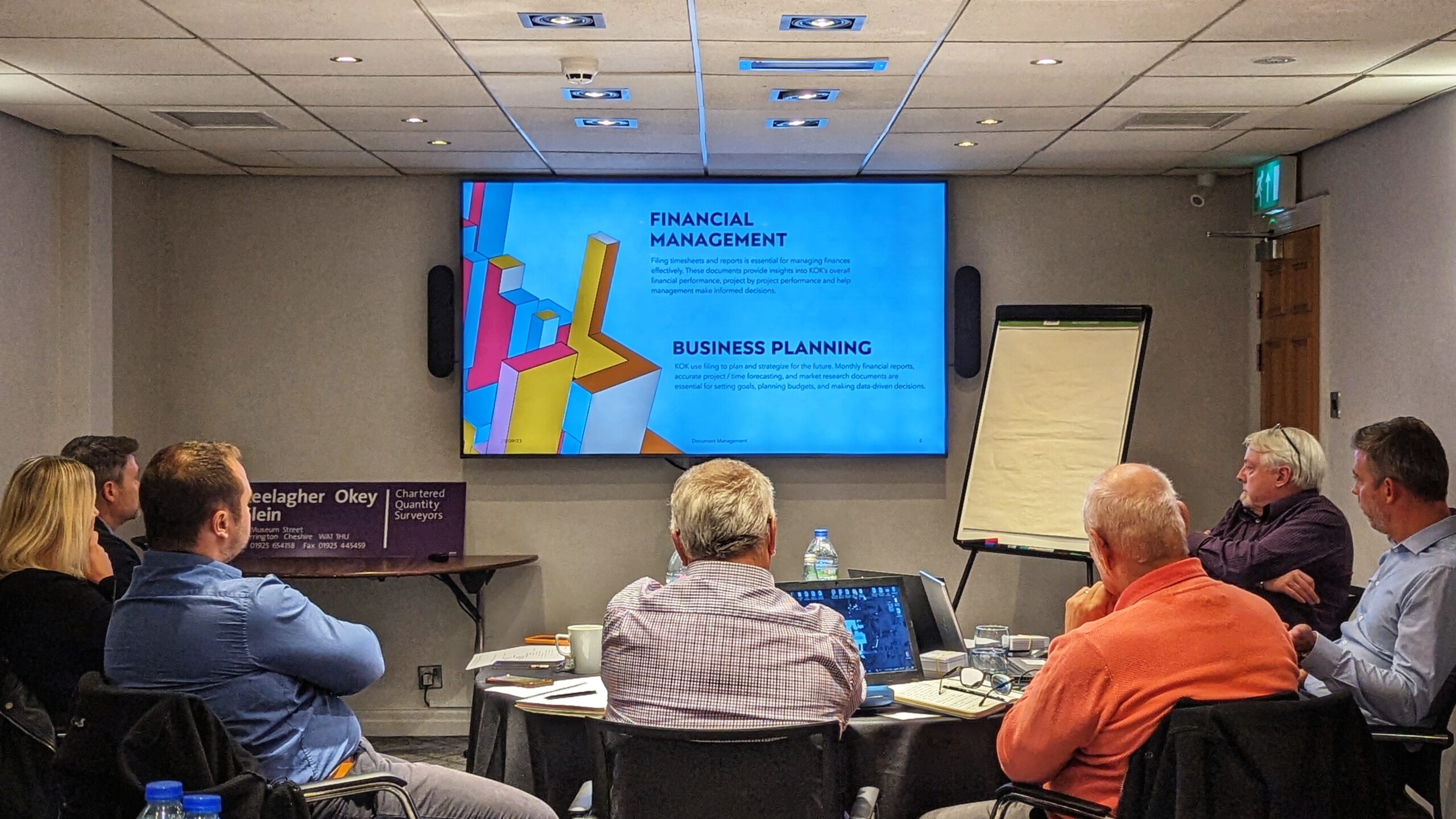 KOK's team at the Knowledge Day